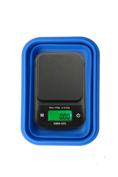 SBM-100-BL On Balance The ORIGINAL Silicone Bowl Scale - Blue 100g x 0 –  Truweigh International, Inc.